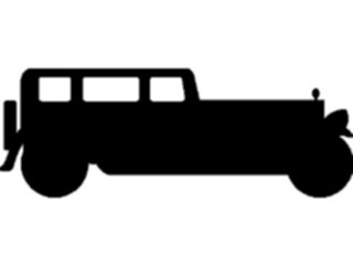 Sticker Custom Preview Image #131346 Transportation Silhouettes Classic Car5