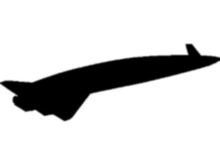 Sticker Custom Preview Image #131348 Transportation Silhouettes Concorde