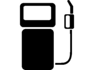 Sticker Custom Preview Image #131351 Transportation Silhouettes Gas Pump