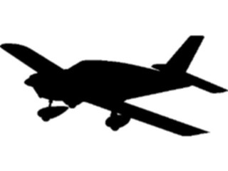 Sticker Custom Preview Image #131383 Transportation Silhouettes Plane02