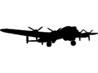 Sticker Custom Preview Image #131392 Transportation Silhouettes Plane11