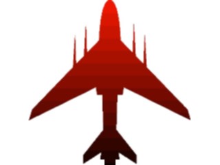 Sticker Custom Preview Image #131403 Transportation Silhouettes Plane22