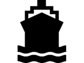 Sticker Custom Preview Image #131435 Transportation Silhouettes Ship06