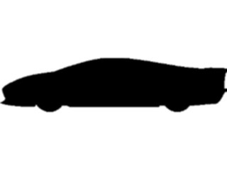 Sticker Custom Preview Image #131444 Transportation Silhouettes Sports Car2