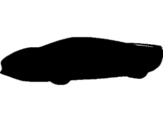 Sticker Custom Preview Image #131445 Transportation Silhouettes Sports Car3