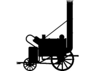 Sticker Custom Preview Image #131448 Transportation Silhouettes Steam Train2