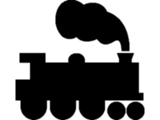 Sticker Custom Preview Image #131451 Transportation Silhouettes Steam Train5