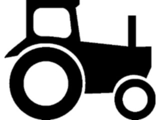Sticker Custom Preview Image #131459 Transportation Silhouettes Tractor