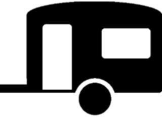 Sticker Custom Preview Image #131462 Transportation Silhouettes Trailer3