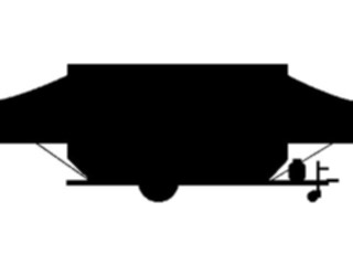 Sticker Custom Preview Image #131463 Transportation Silhouettes Trailer4