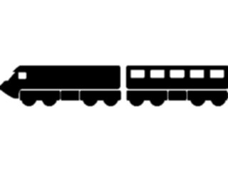 Sticker Custom Preview Image #131470 Transportation Silhouettes Train4