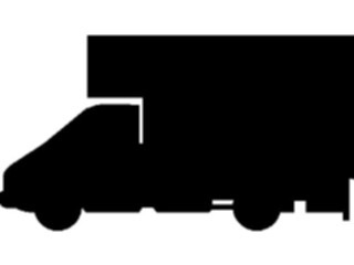Sticker Custom Preview Image #131478 Transportation Silhouettes Truck01