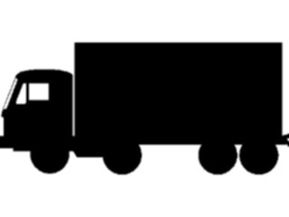 Sticker Custom Preview Image #131483 Transportation Silhouettes Truck06