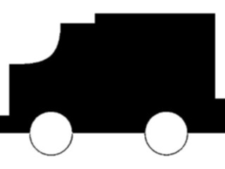 Sticker Custom Preview Image #131487 Transportation Silhouettes Truck10