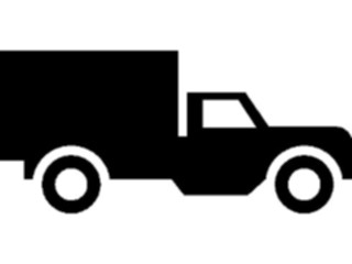 Sticker Custom Preview Image #131491 Transportation Silhouettes Truck14