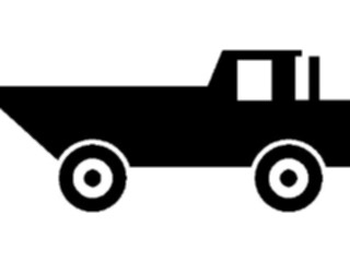 Sticker Custom Preview Image #131493 Transportation Silhouettes Truck16