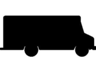 Sticker Custom Preview Image #131494 Transportation Silhouettes Truck17