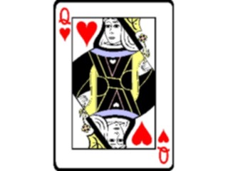 Sticker Custom Preview Image #131623 Travel Leisure Cards Queenof Hearts1