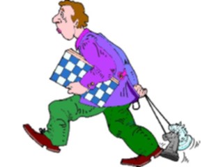 Sticker Custom Preview Image #131703 Travel Leisure Chess Manwith Chess Set