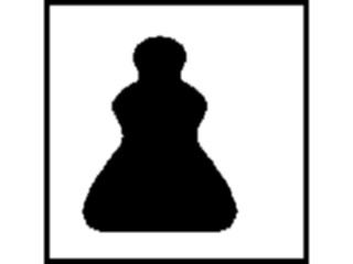 Sticker Custom Preview Image #131710 Travel Leisure Chess Pawn Black4