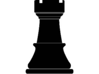 Sticker Custom Preview Image #131748 Travel Leisure Chess Rook Black1