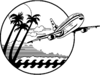 Sticker Custom Preview Image #131972 Travel Leisure Vacations Air Travel4