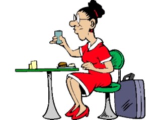 Sticker Custom Preview Image #132022 Travel Leisure Vacations Airport Food2