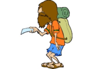 Sticker Custom Preview Image #132036 Travel Leisure Vacations Backpackerwith Ticket