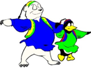 Sticker Custom Preview Image #132055 Travel Leisure Vacations Bear Penguinin Russia