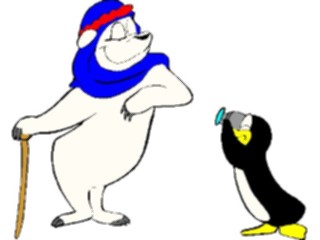 Sticker Custom Preview Image #132057 Travel Leisure Vacations Bear Penguinin Sweden