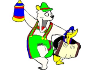 Sticker Custom Preview Image #132061 Travel Leisure Vacations Bear Penguin Oktoberfest