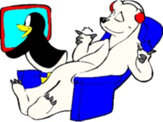 Sticker Custom Preview Image #132064 Travel Leisure Vacations Bear Penguinon Plane