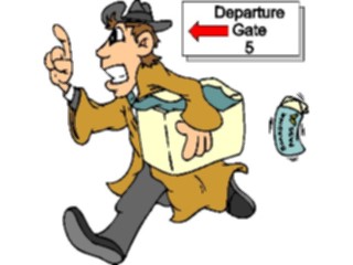 Sticker Custom Preview Image #132092 Travel Leisure Vacations Catching Flight