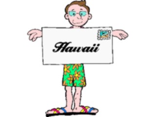 Sticker Custom Preview Image #132189 Travel Leisure Vacations Hawaii Postcard