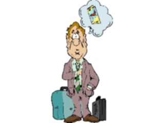 Sticker Custom Preview Image #132215 Travel Leisure Vacations Lost Ticket