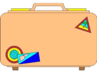 Sticker Custom Preview Image #132219 Travel Leisure Vacations Luggage04