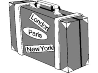 Sticker Custom Preview Image #132224 Travel Leisure Vacations Luggage09