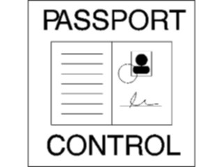 Sticker Custom Preview Image #132328 Travel Leisure Vacations Passport Control