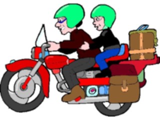 Sticker Custom Preview Image #132360 Travel Leisure Vacations Road Trip Motorcycle