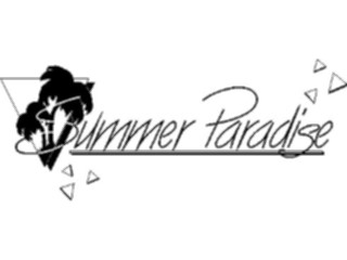 Sticker Custom Preview Image #132373 Travel Leisure Vacations Summer Paradise