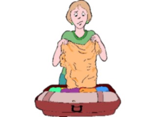 Sticker Custom Preview Image #132442 Travel Leisure Vacations Unpacking