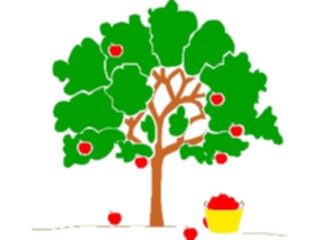 Sticker Custom Preview Image #132761 Trees Leaves Trees Apple1