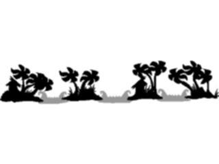 Sticker Custom Preview Image #132888 Trees Leaves Trees Palm Trees Border1