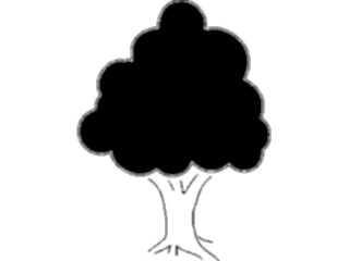 Sticker Custom Preview Image #132903 Trees Leaves Trees Simple Tree