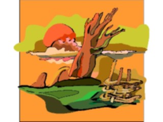 Sticker Custom Preview Image #133137 Trees Leaves Trees Treeat Sunset