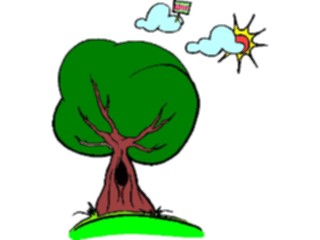 Sticker Custom Preview Image #133140 Trees Leaves Trees Tree Clouds