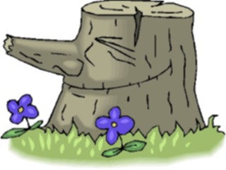 Sticker Custom Preview Image #133196 Trees Leaves Trees Tree Stump Smiling