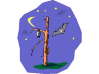 Sticker Custom Preview Image #133205 Trees Leaves Trees Treewith Bats