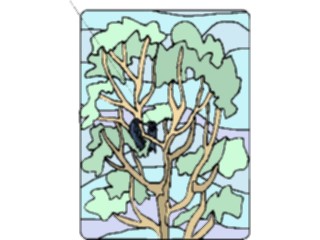 Sticker Custom Preview Image #133207 Trees Leaves Trees Treewith Birds2