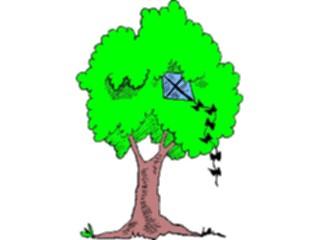 Sticker Custom Preview Image #133209 Trees Leaves Trees Treewith Kite